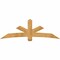 Ekena Millwork Alberta Rough Sawn Timber Gable Bracket, Western Red Cedar, 84"W x 28"H x 6"D x 6"F, 8/12 Pitch GBW084X28X0606ALB00RWR - alternate 1